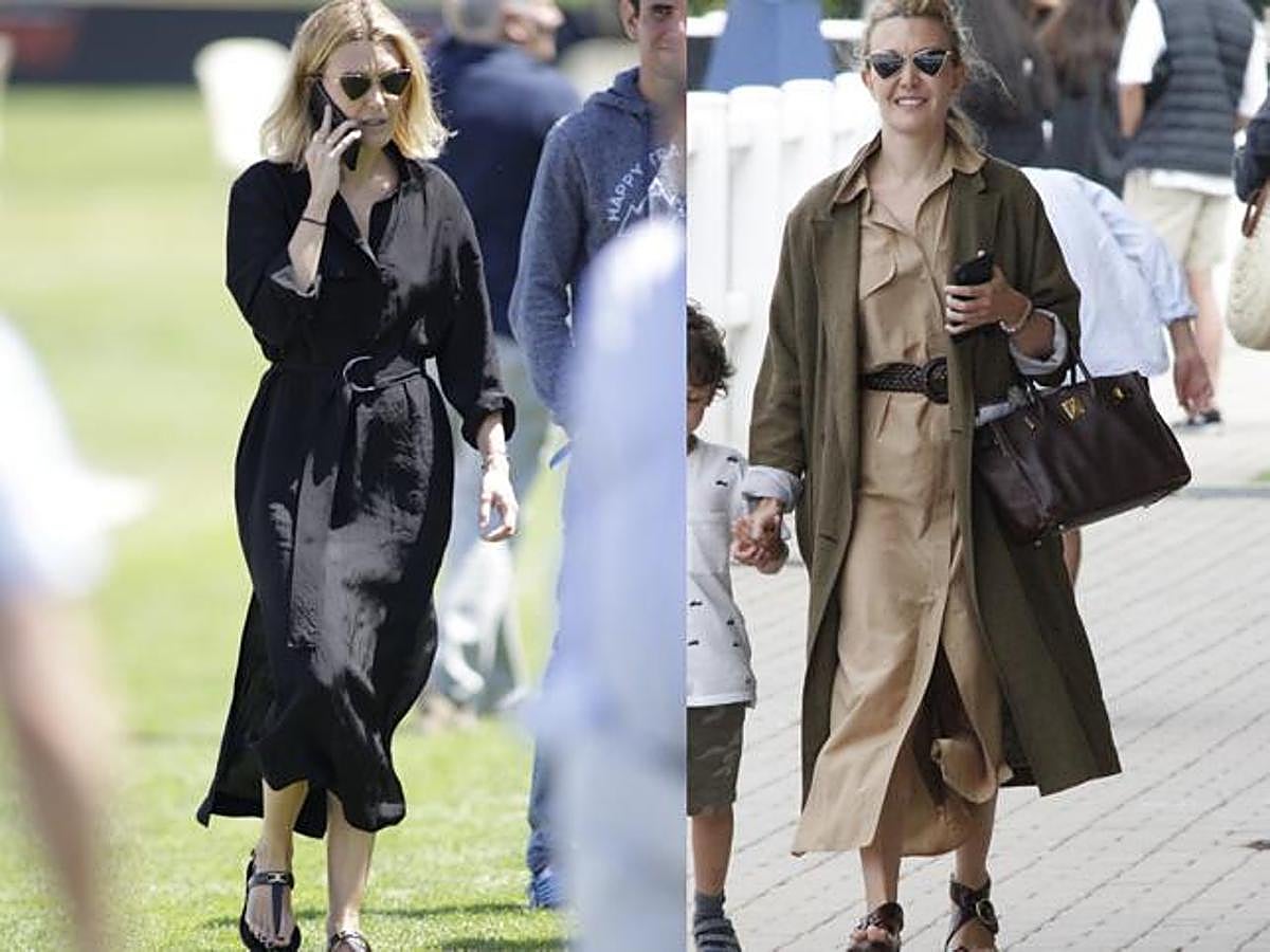 Otra tendencia que consolidó  Marta Ortega fue la de los vestidos midi camiseros , una de las prendas estrella de Zara temporada tras temporada.