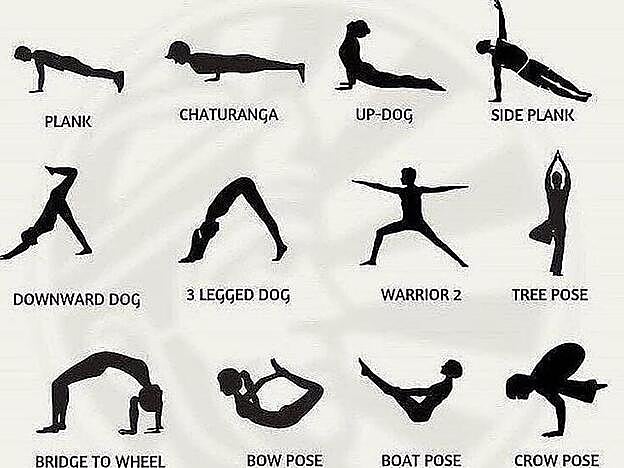 Si quieres estirar, prueba con estas posturas (tienes que mantenerlas durante 30 segundos).