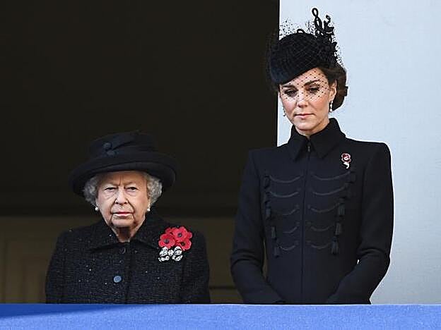 La Reina y Kate Middleton comparten preocupacion ante la enemistad entre los príncipes Guillermo y Harry.
