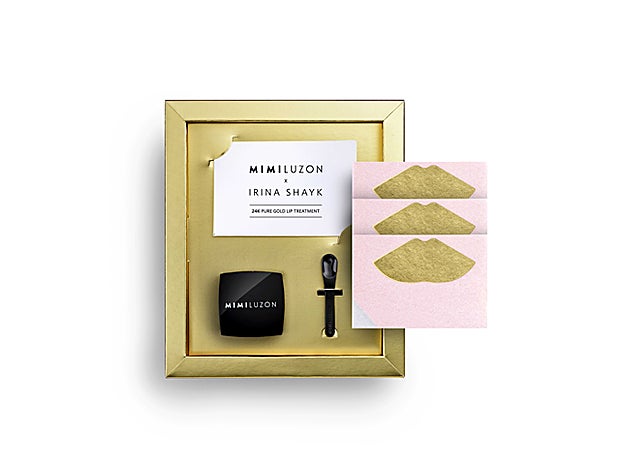 24K Pure Gold Lip Treatment: de mimi Luzon (129 €).