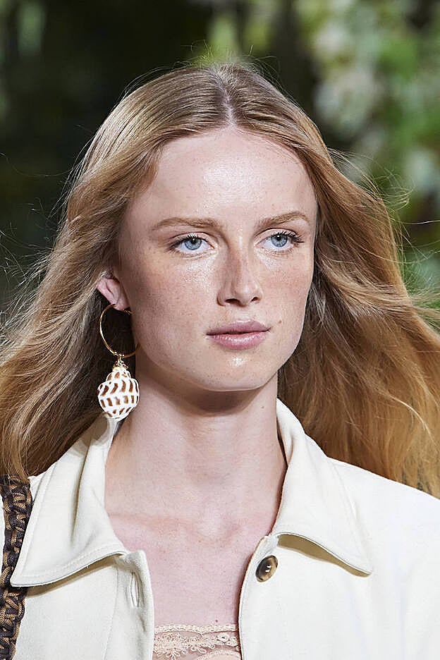 Las firmas han apostado sobre todo por el aspecto cara lavada. sobre la pasarela.