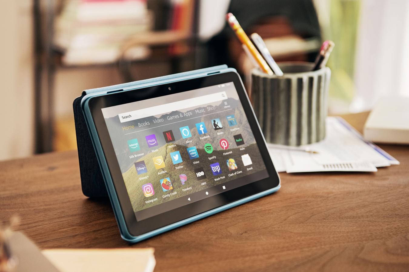 La nueva tablet Fire HD 8 de Amazon (99 euros).