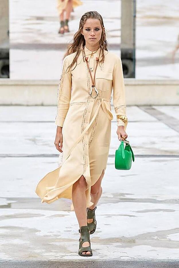 Desfile de p/v 2021 de Chloé