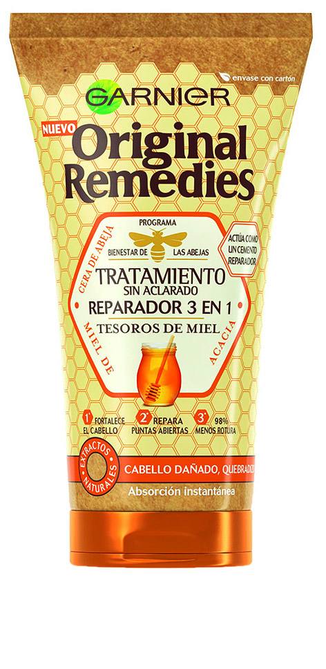 Tratamiento hidratante Tesoros de miel (3,75 €).