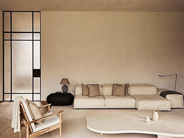 Ambiente 100% nude creado por Zara Home.
