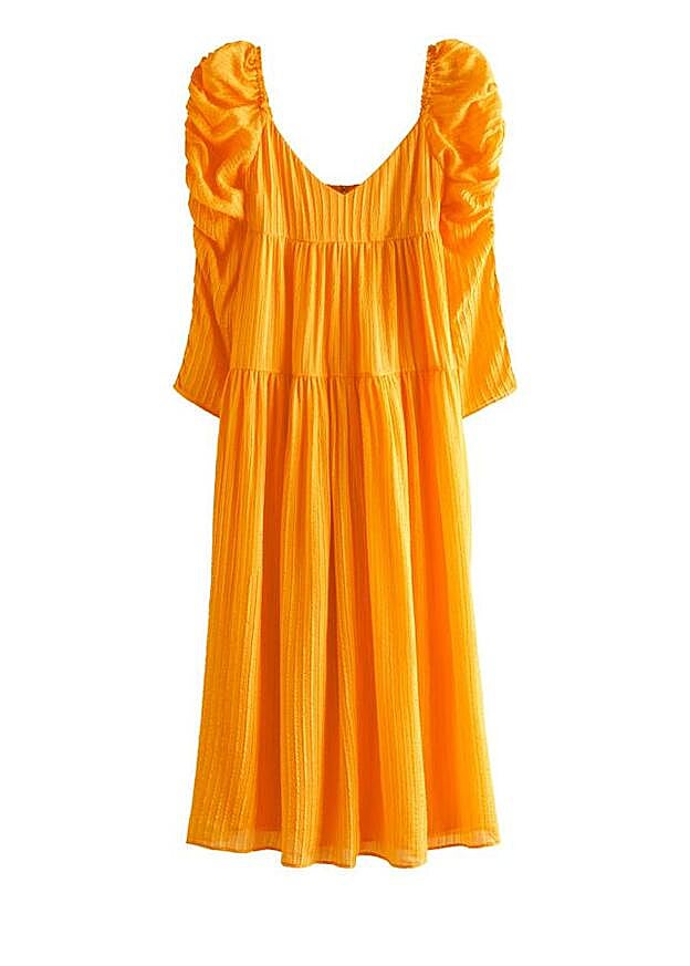 Mangas abullonadas, largos midi y colores ácidos: así son los vestidos más elegantes y favorecedores que vas a ponerte sin parar esta primavera