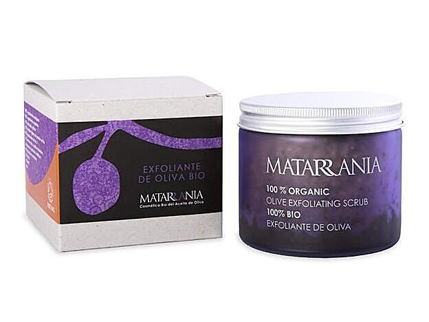 Exfoliante de aceite de oliva 100% Bío de Matarrania (24,15 euros).
