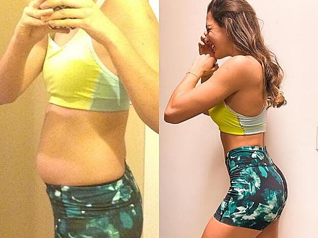 En la época en la que se sentía insegura nunca pensó que podría compartir una foto así, ahora lo hace con frecuencia y le recuerda a su comunidad que los cambios son posibles y que todos tenemos malos días.