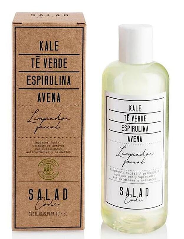 Limpiador facial antioxidante de Salad Code (14,99 euros).