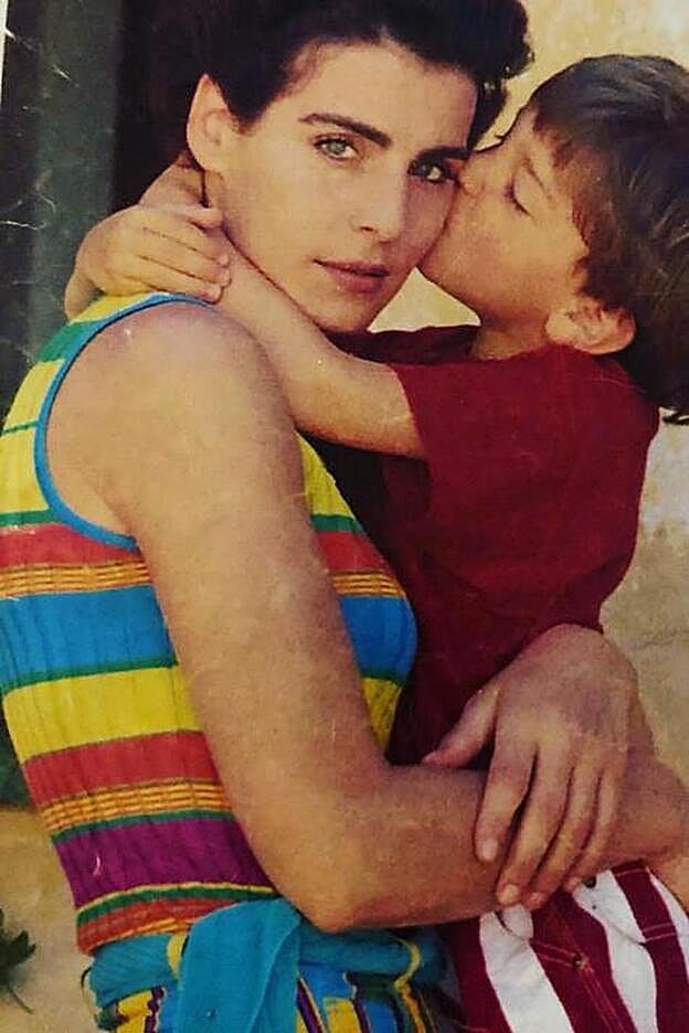 Antonia Delll'Atte y Clemente Lequio, fruto de su matrimonio con Alessandro