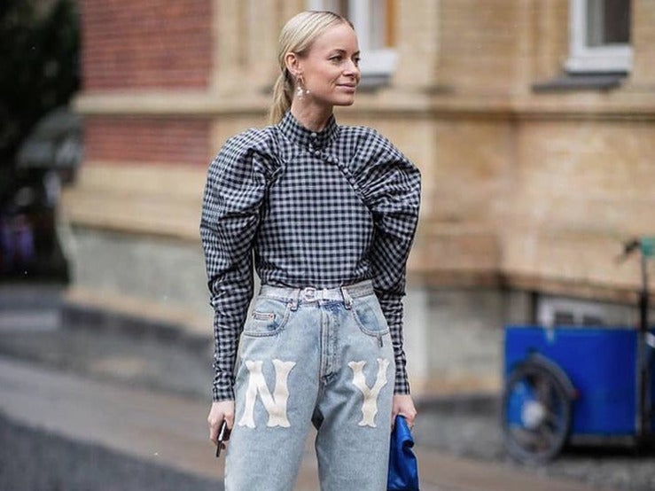 Fotos: Los tops vichy más potentes del low cost para llevar un look con vaqueros digno de una reina del street style