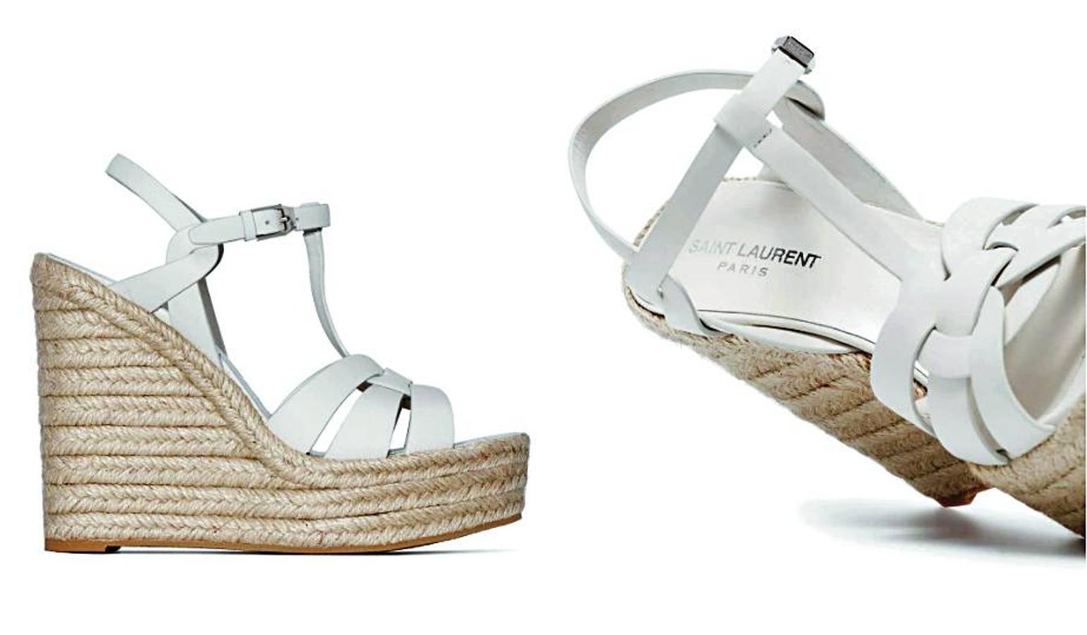 Cangrejera con cuña, de Saint Laurent.