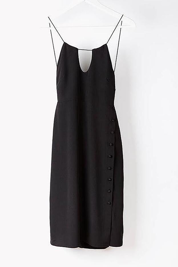 El vestido negro que ha llevado Juana Acosta.