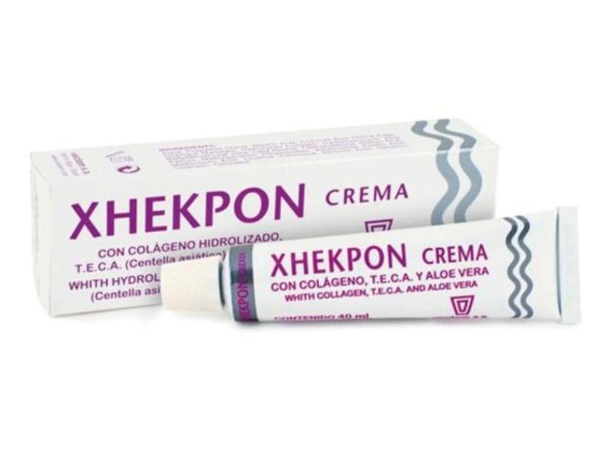 La crema Xhekpon tiene una fórmula rica en ingredientes antiarrugas, como el colágeno, la centella asiática y el aloe vera. Y no solo sirve como cuidado facial, sino que también puede usarse para prevenir la aparición de arrugas y atenuarlas si ya las tienes y para recuperar la firmeza y elasticidad (5,99 euros).