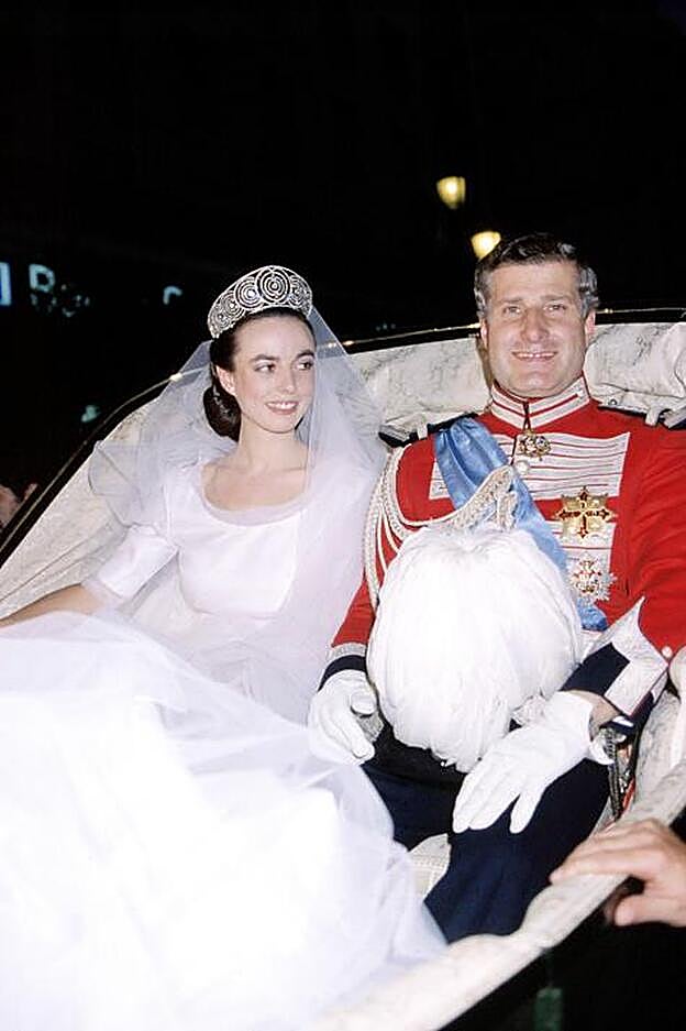 Matilde Solís y el Duque de Alba en su boda, Gtres.