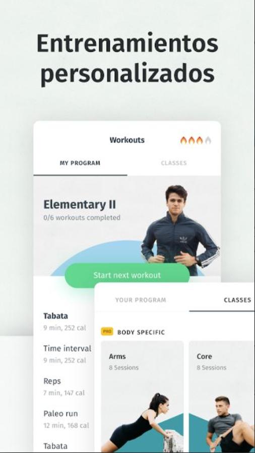 Era una de las aplicaciones favoritas de los usuarios hasta que se hizo de pago. Entonces perdió gran parte de su público pero los que decidieron continuar no paran de alabar sus bondades. No solo puedes contar con rutinas de entrenamiento rápidas sino que además las podrás combinar con un plan de comidas saludables que incluye opciones vegetarianas y veganas.