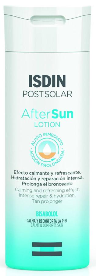 Isdin. Post Solar aftersun lotion (10,95 €).