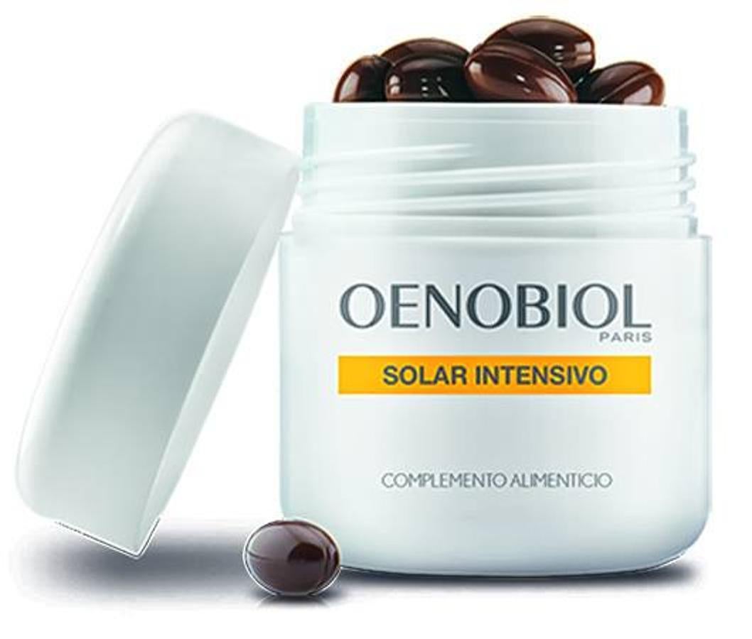 Oenobiol. Pastillas Solar Intensivo para pieles claras (21,33 €).