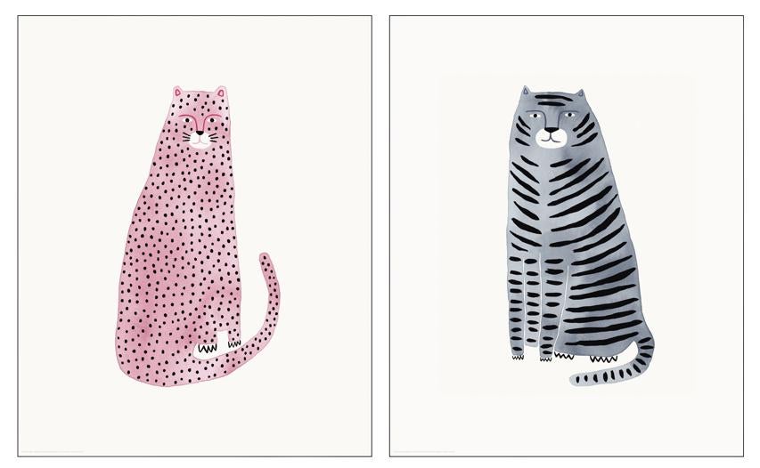 Las láminas son todo un acierto, y estas de Ikea nos fascinan. Están diseñadas por Kristine Hegre, y se pueden conseguir por 10 euros.