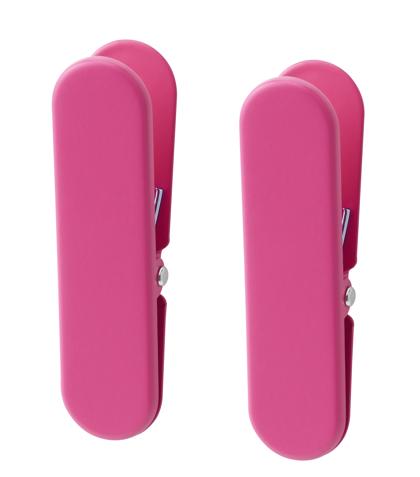 Para los tableros del escritorio, puedes crear una solución a la medida de tus necesidades con estas pinzas (3 euros/2 unidades). Es ideal para organizar y tener a mano las cosas en el baño, en la entrada en la oficina o donde tú quieras.