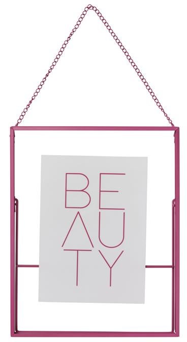 Este marco de Ikea (6 euros) es perfecto para usarlo en el dormitorio que te permite colgarlo sin necesidad de clavos ni tornillos.