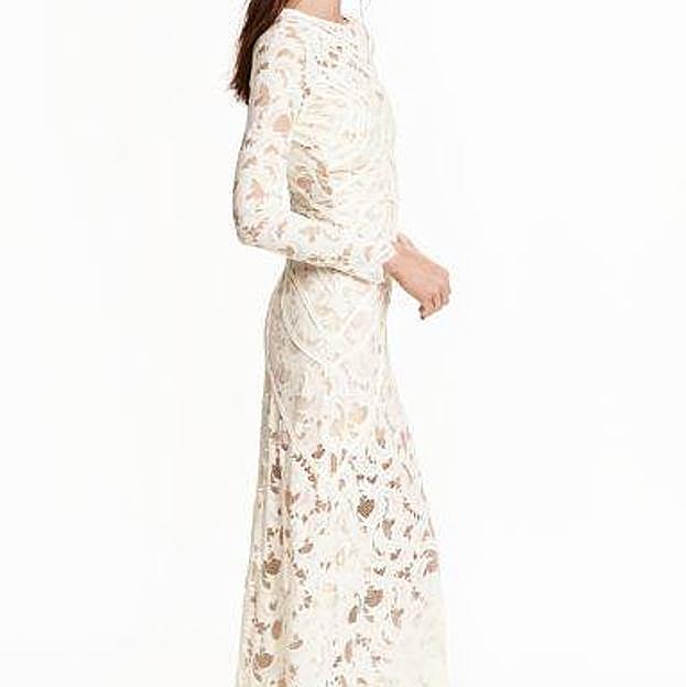 El vestido de H&M tes de manga larga