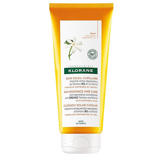 Bálsamo capilar de doble acción que protege la fibra capilar. 11,45 euros