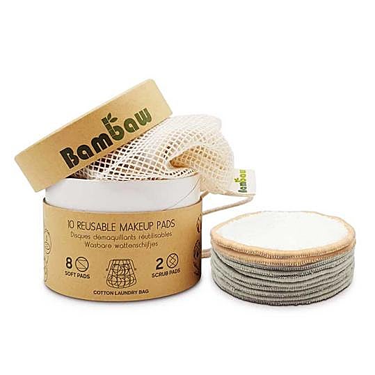 Discos desmaquillantes con bambú. 11 euros 