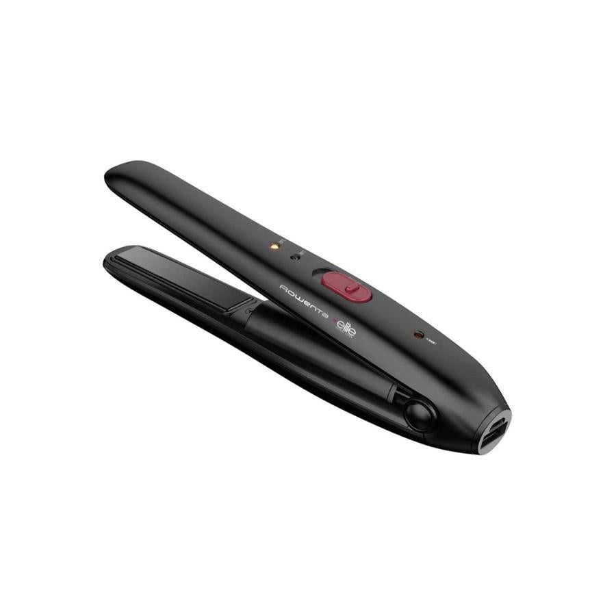 La plancha de pelo sin cable Touch Up & Go de Rowenta (39 euros) es una de las más vendidas en el mercado. Esta herramienta es perfecta para retocar tus peinados en cualquier lado, es fácil de utilizar y de lo más práctica. Su batería de iones de litio ofrece 25 minutos de autonomía, y llega hasta los 200ºC. 