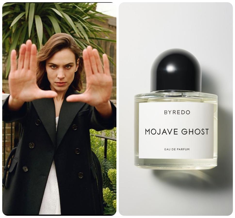 La presentadora y diseñadora británica admitió haber cambiado su perfume habitual tras una charla con Ben Gorham de Byredo. Él la instó a probar las esencias de la firma y, según los gustos olfativos de Chung, Mojave Ghost es la elegida.