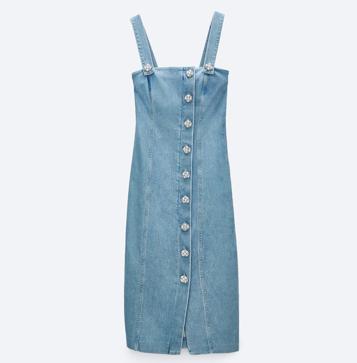 Imagen secundaria 1 - Tres vestidos camiseros tan favorecedores que te solucionan la maleta de verano