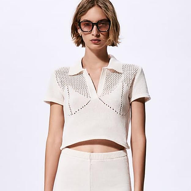 Imagen principal - El efecto perforado causa sensación este verano y todas estas prendas lo demuestran