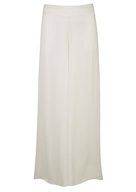 Pantalón blanco fluido Marlowe