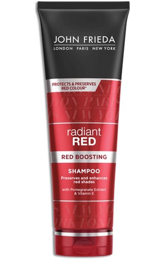 La tecnología de este champú está formulada específicamente para mantener los tonos rojos tras las decoloraciones. Entre sus ingredientes se encuentran la ciruela y la granada que ayudan a intensificar el color del cabello durante 12 semanas. Se recomienda utilizarlo tres veces por semana. (7,95 euros)