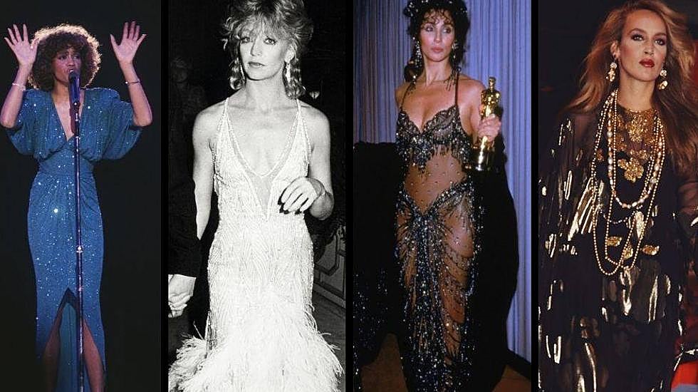 Tina Turner, Goldie Hawn, Cher y Jerry Hall con sus looks más ostentosos.