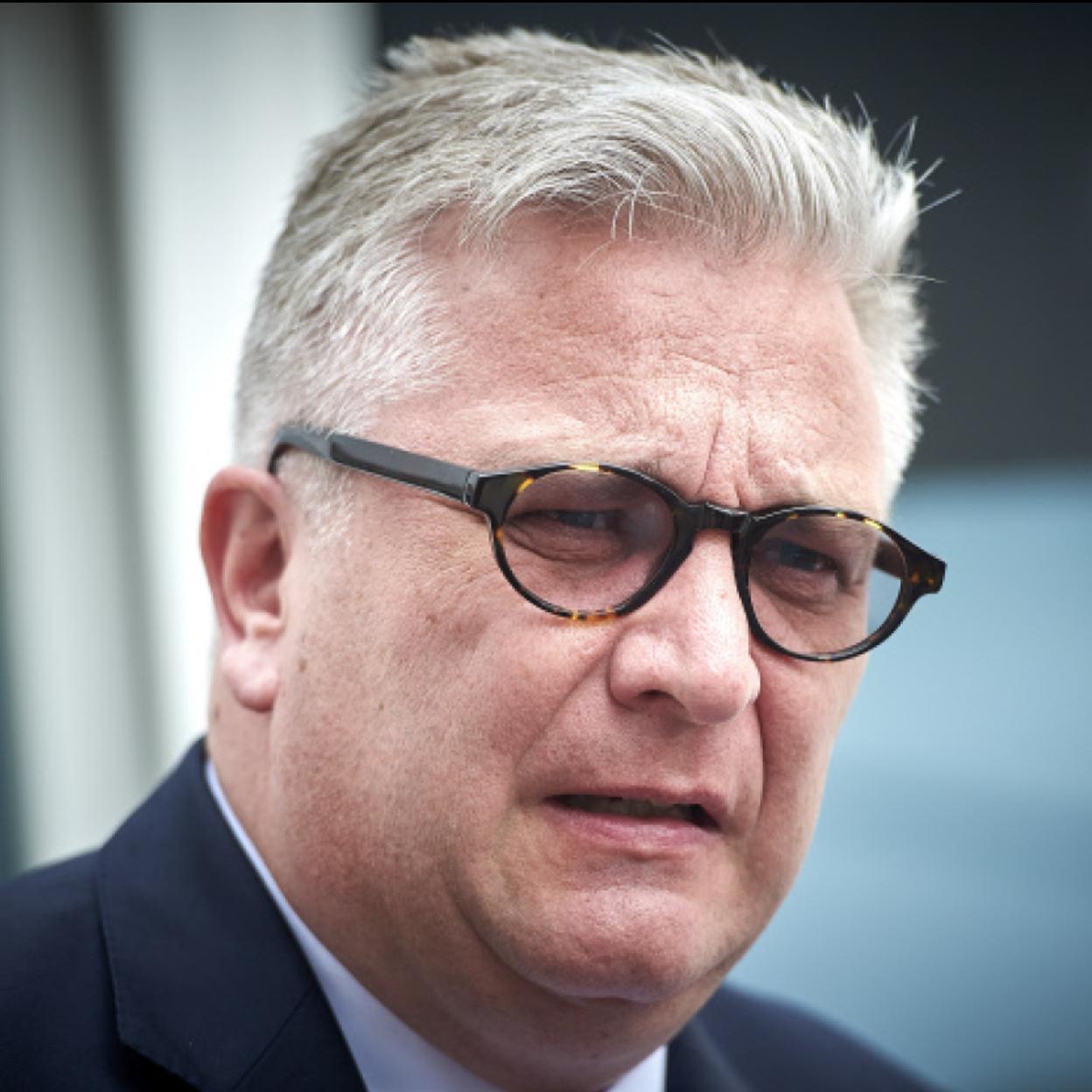 Retrato del príncipe Laurent de Bélgica.