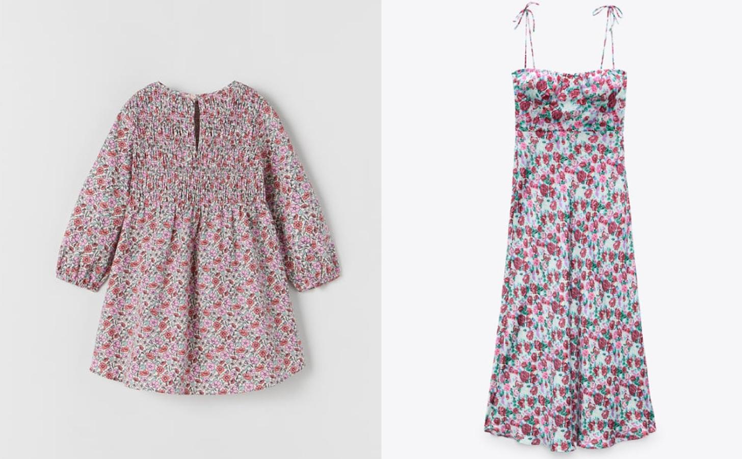 Vestido nido de abeja para niña: 22,95 euros.