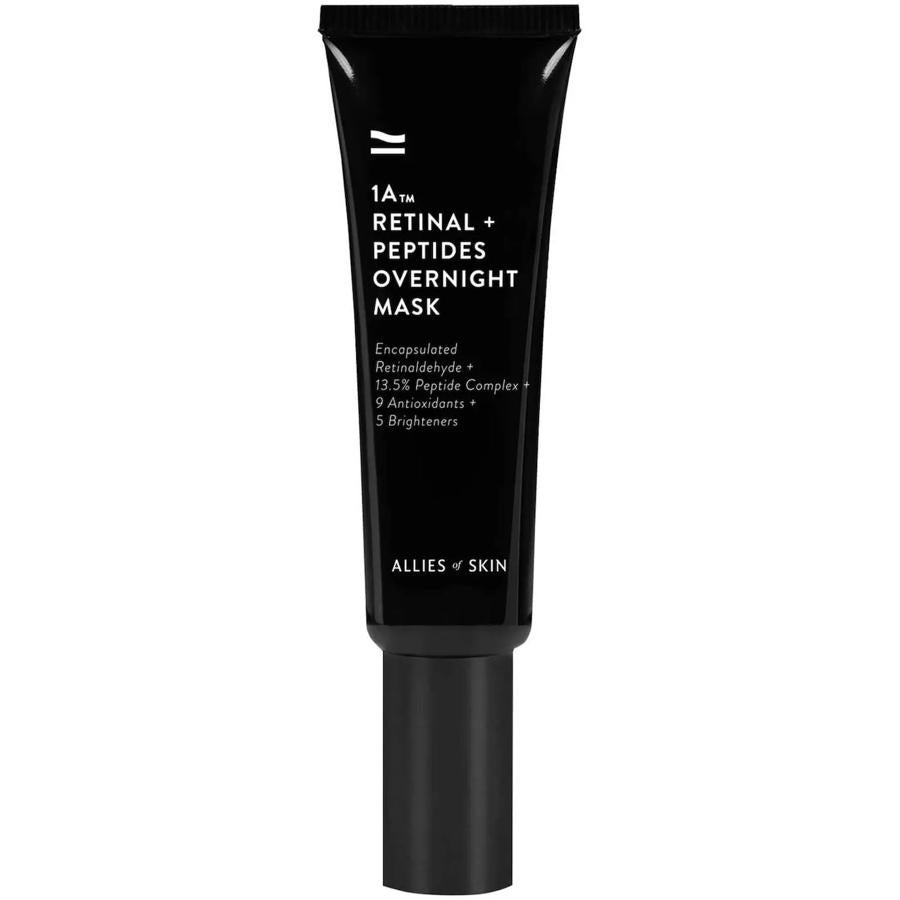 Esta mascarilla de noche está pensada para pieles maduras que han perdido densidad, tienen manchas y arrugas. Destaca su tecnología patentada Ally-R™, una forma de retinaldehído en cápsulas de liberación lenta. También cuenta con un 13,5% de complejo de péptidos para reforzar la barrera que mantiene la hidratación, 5 agentes iluminadores, antioxidantes y aceites de argán y semilla de arándano ártico. Combate imperfecciones, daños causados por el sol, zonas con signos de la edad muy marcados y áreas deshidratadas, proporcionando un equilibrio perfecto.