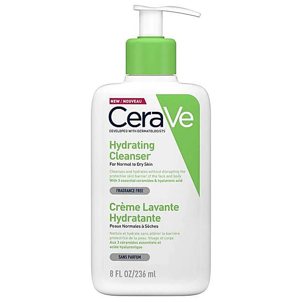 Limpiador hidratante de CeraVe