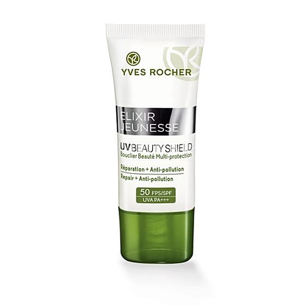 Crema Hidratante Multi Protección FPS 50 de Yves Rocher.