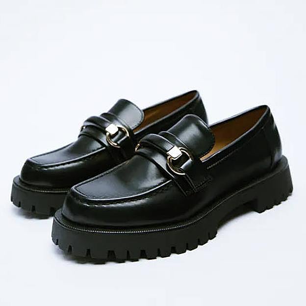 Los mocasines de Zara cuestan 35,95 €