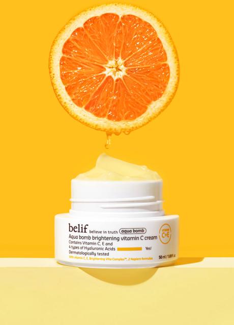 Imagen - Aqua Bomb Brightening Vitamin C Cream, de Belif cuesta 37,99 €