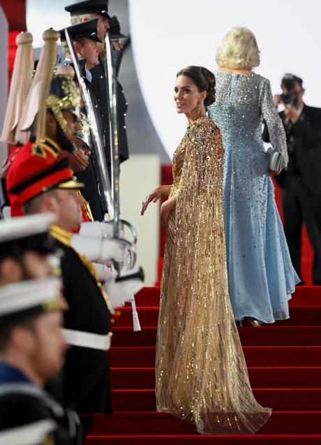 Imagen - El impresionante vestido de Kate Middleton, firmado por Jenny Packham. Foto: GTRES