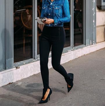 Imagen secundaria 1 - Pantalones split, la tendencia de la temporada que ya arrasa en Zara y Mango, que estiliza muchísimo y que aprueban las famosas