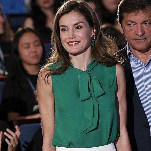 Imagen principal - La Reina Letizia, Máxima de Holanda y Naty Abascal.