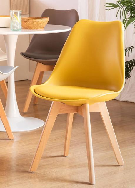 Imagen - Puedes econtrar la silla Nordic en amarillo curry