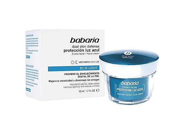 Crema Facial Protección Luz Azul cintiene vitamina E