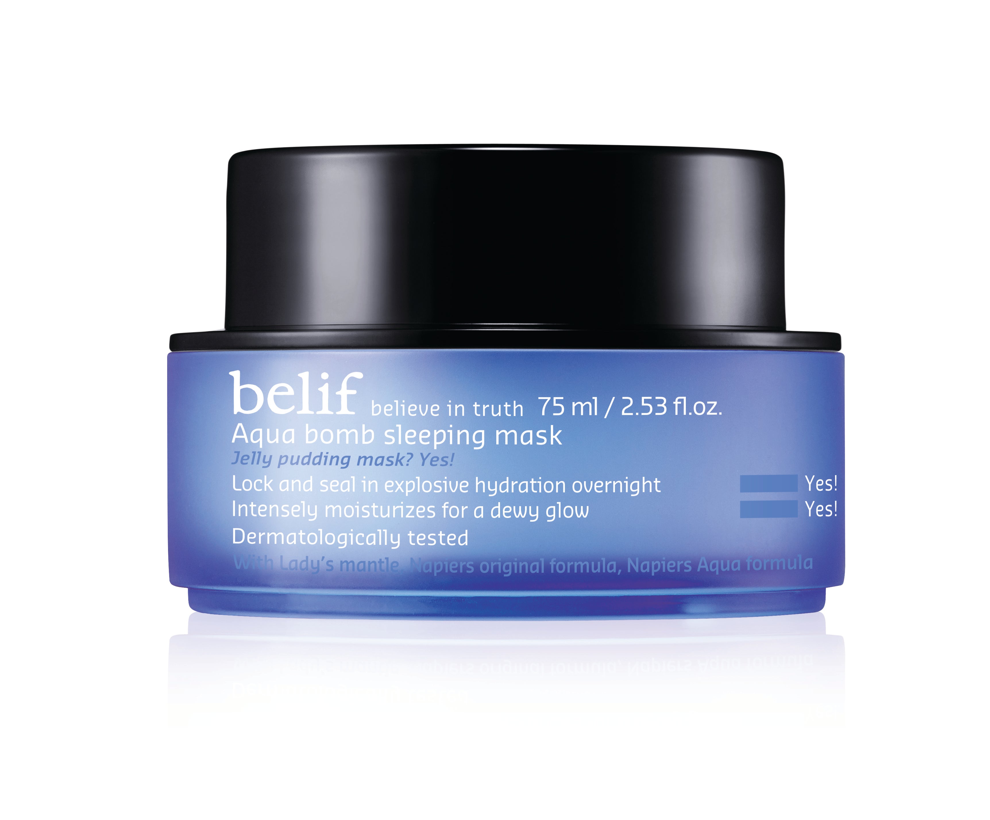 BELIF. Aqua Bomb Sleeping Mask (32,99 €, en Sephora).