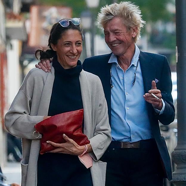 Ernesto de Hannover junto a su nueva pareja Claudia Stilianopoulus