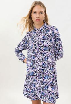 Imagen secundaria 2 - Este vestido camisero de Lefties que cuesta 12 euros y que está disponible en cuatro estampados va a ser el que más te pongas esta temporada